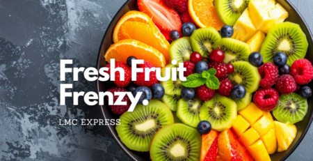 Fresh summer fruits transported by LMC Express in refrigerated trucks