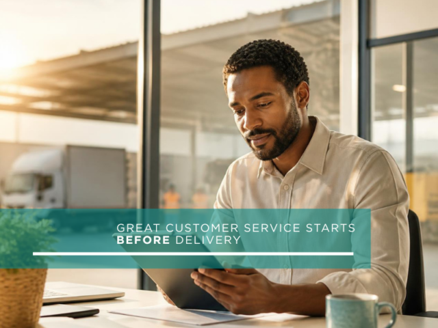 Great Customer Service Starts Before Delivery | LMC Express